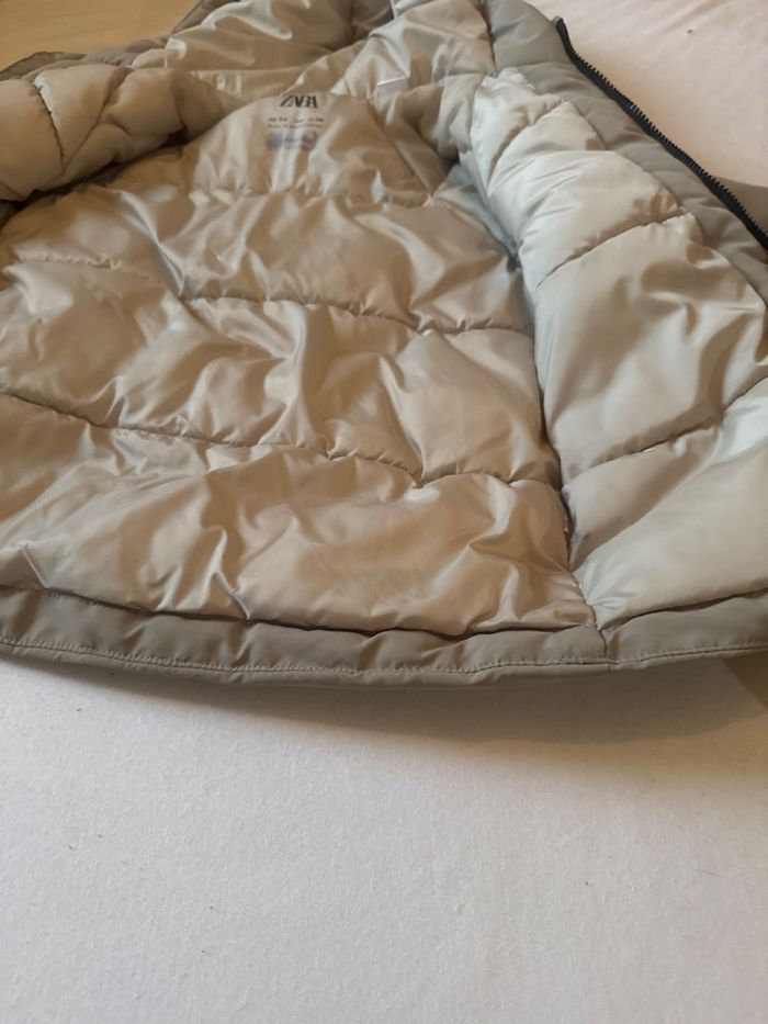 Manteau hiver Zara beige 3-4 ans - photo numéro 3