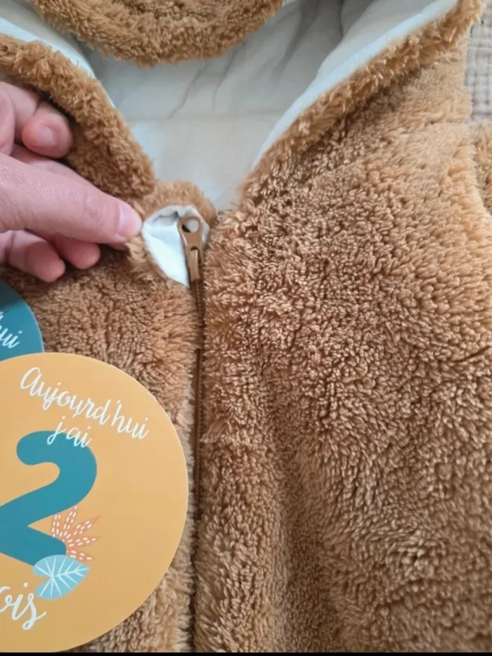 Combinaison pilote bébé ourson 🐻 Taille 80 (9-12 mois) - photo numéro 5