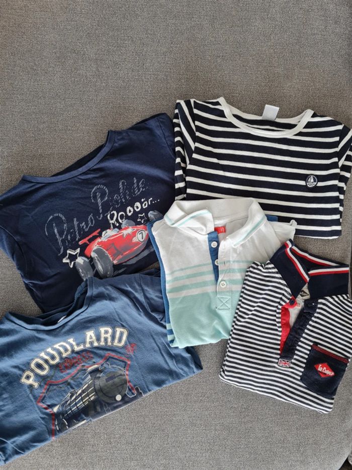 Lot polos/pulls léger
