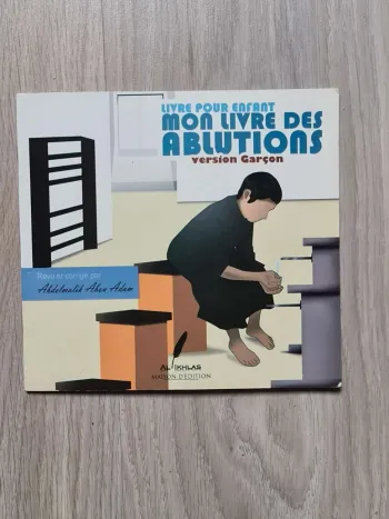 Livre les ablutions pour les garçons pour enfant Athariya Kids