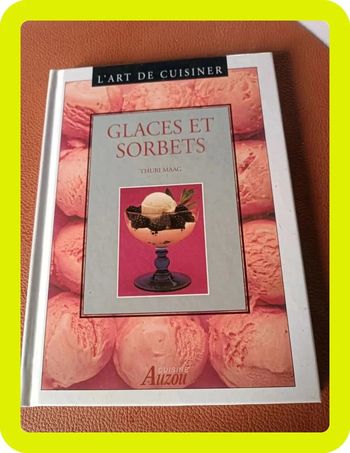 Livre glaces et sorbets