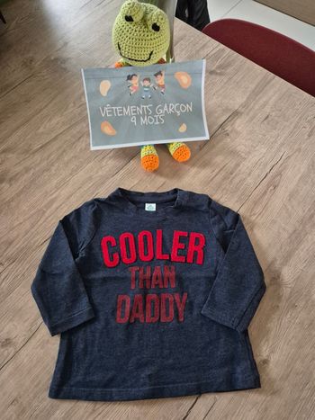 🟥 T-shirt ML garçon TEX 9m