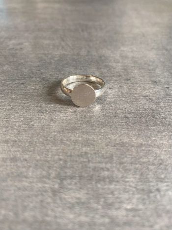 Bague argentée
