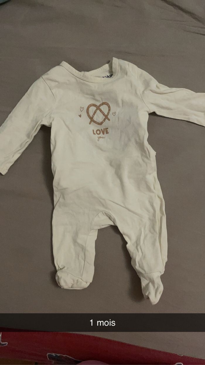 Lot pyjama bébé - photo numéro 2