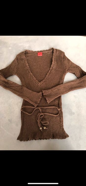 Pull long taille S
