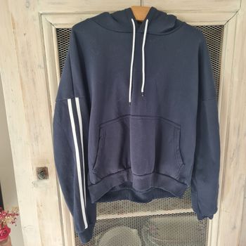 Sweat à Capuche bleu marine