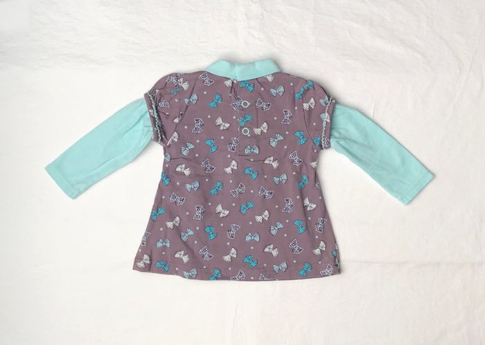 T-shirt manches longues Plus Collection 6 mois - photo numéro 2