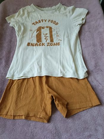 Pyjama short - Taille 6 ans.  