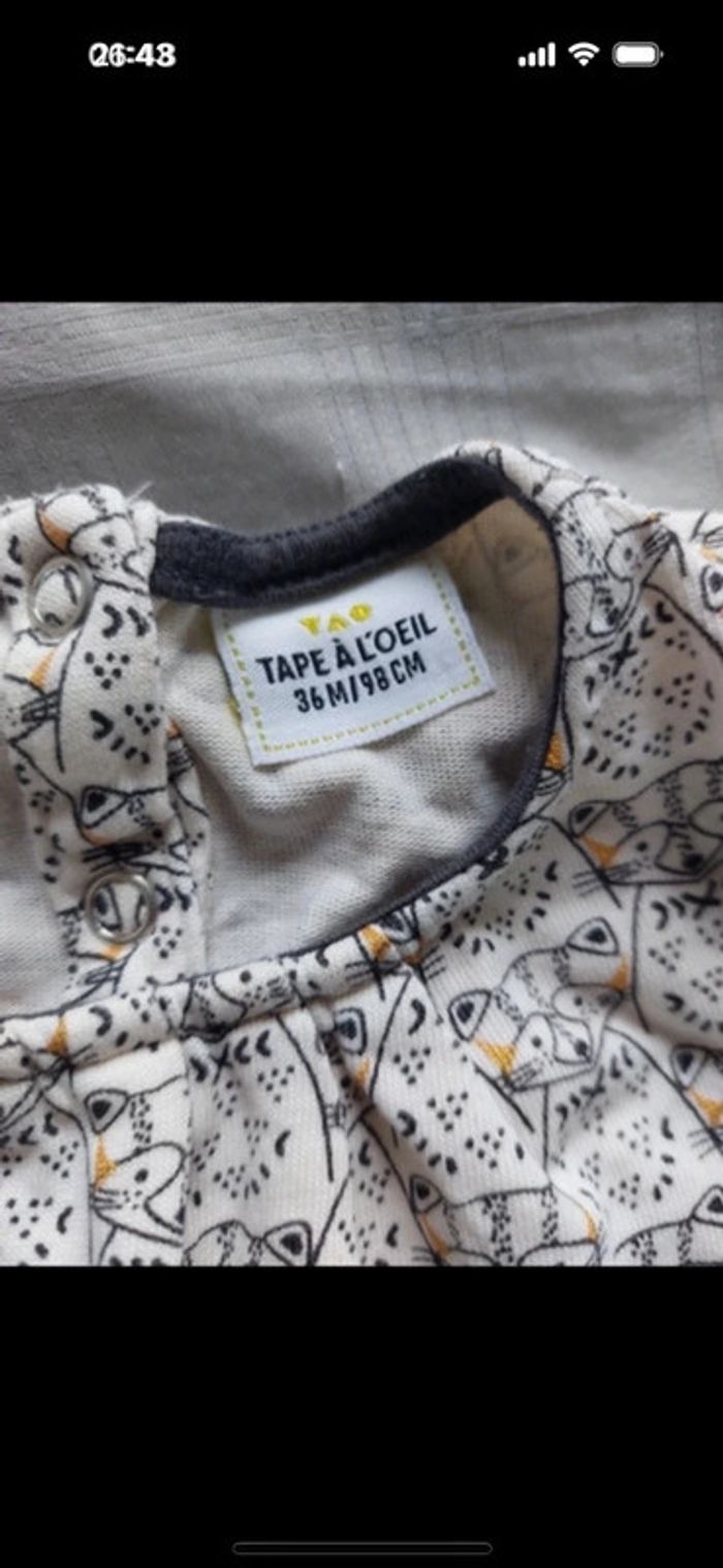 Robe Tape A L'Oeil taille 36 mois - photo numéro 3