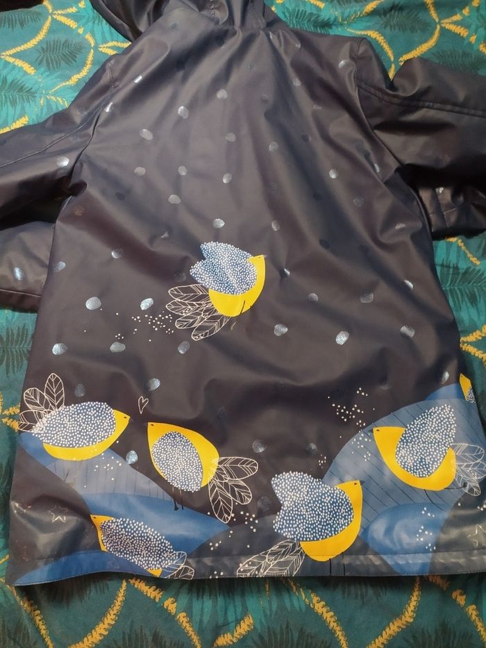 Veste doublée mi saison Catimini bleue 12 ans - photo numéro 2