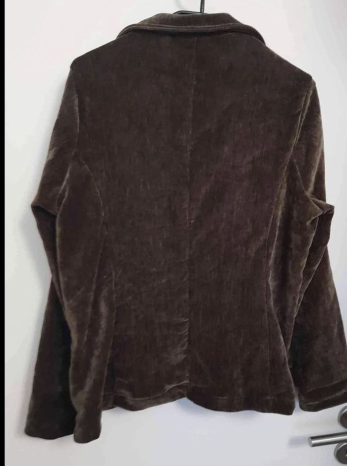 Blazer ouvert velour taille 38 40 - photo numéro 6