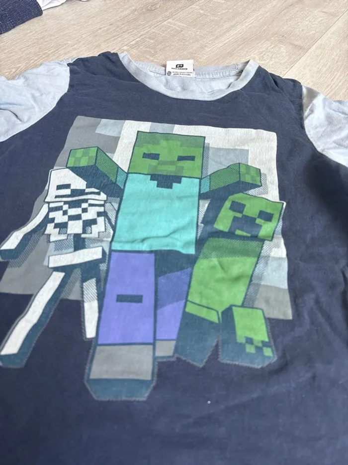 Pyjama minecraft 8 ans - photo numéro 3
