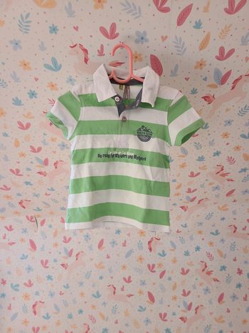 Polo à rayures