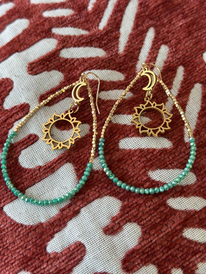 Boucles d’oreilles or - photo numéro 2