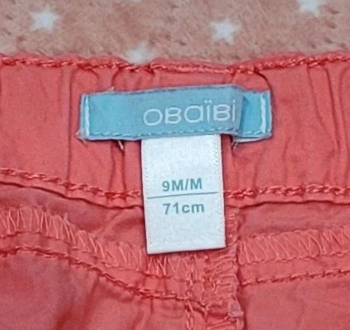 Lot de 2 shorts légers - Taille 9mois,71cm - photo numéro 7