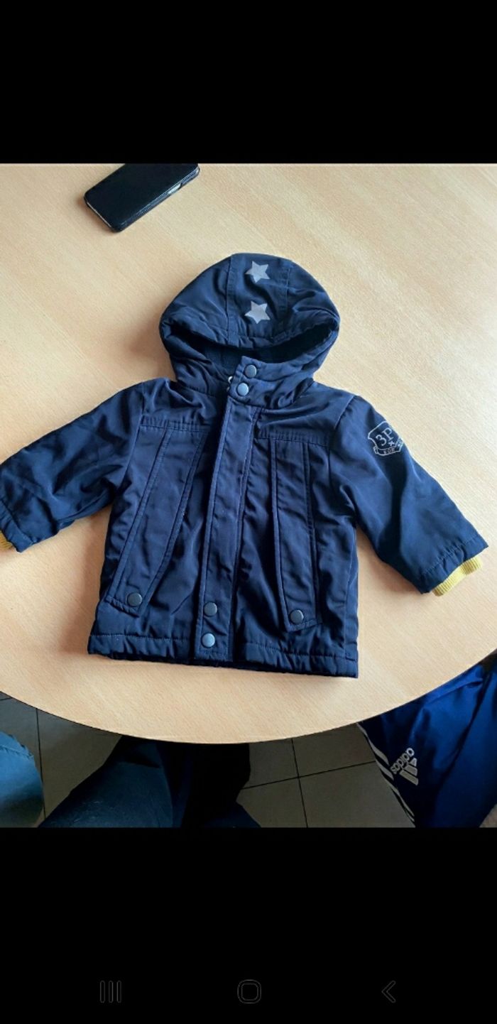 Anorak les 3 pommes 74 cm