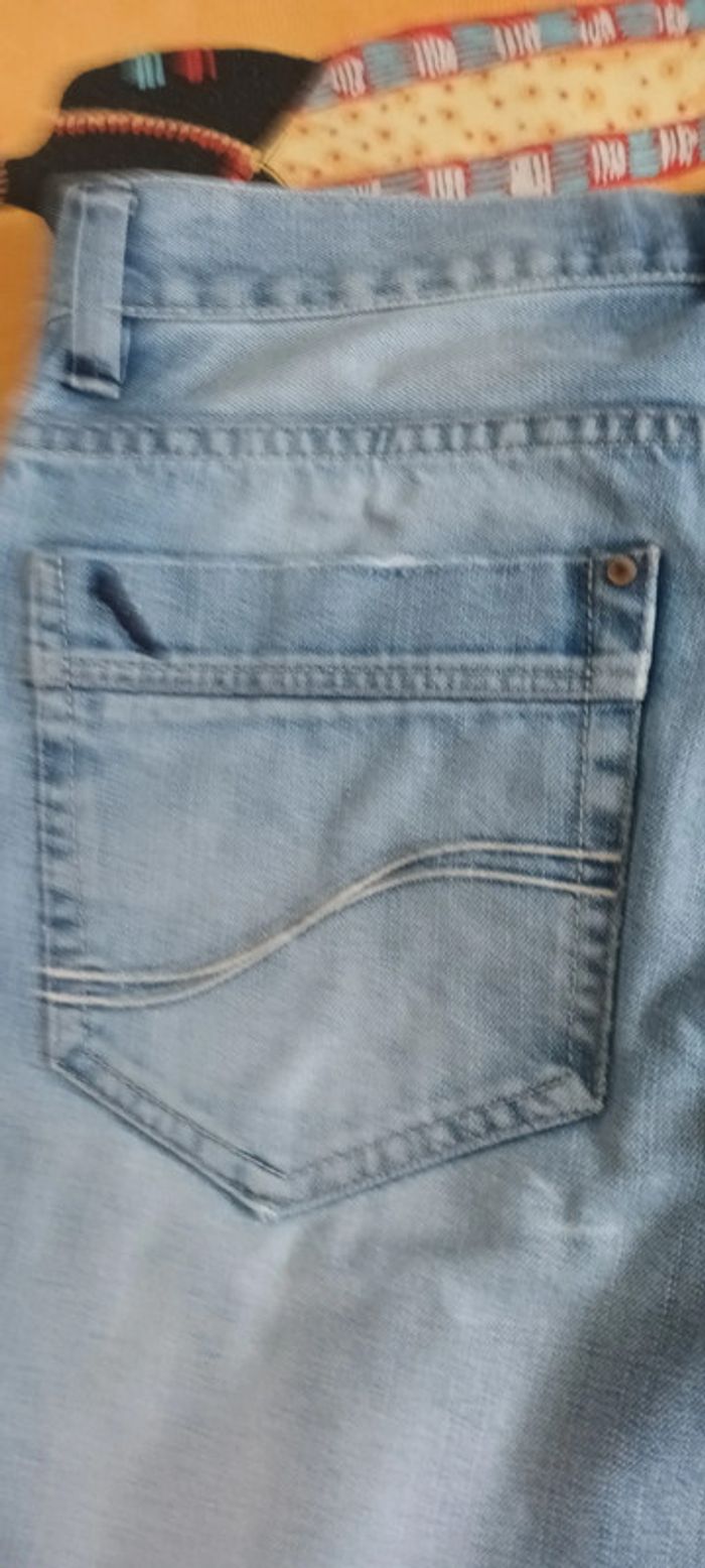 Jeans stone bleached - photo numéro 8