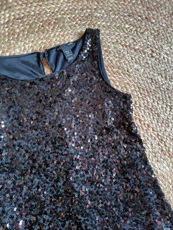 Jolie robe sequin xs h&m
