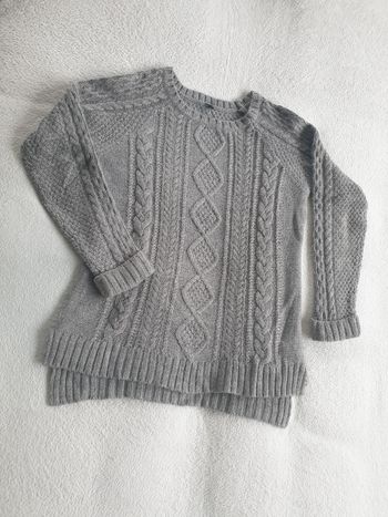 Pull femme Gris L Laine