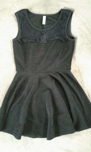 Robe courte tunique noire