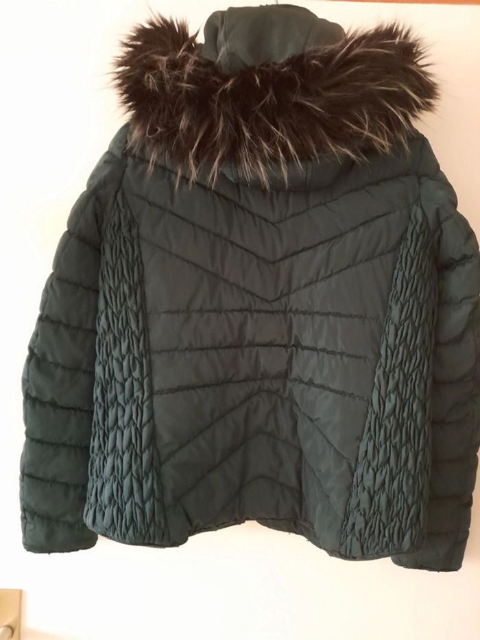 Doudoune capuche fausse fourrure - photo numéro 5