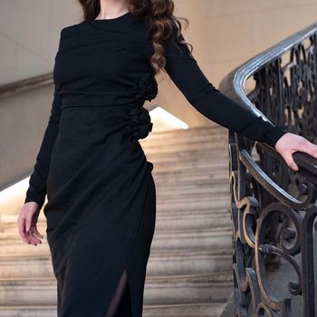 Robe noir très belle