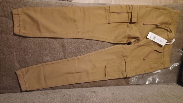 Pantalon femme cargo marvin & co 38 marron neuf - photo numéro 5