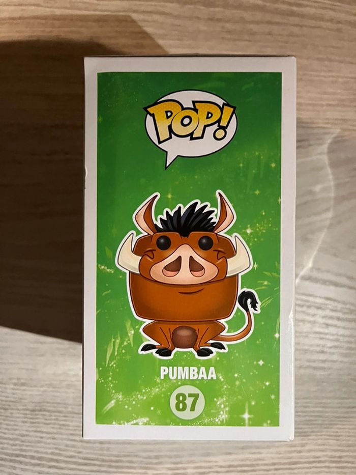 Funko Pop Pumba - Le roi lion - photo numéro 4