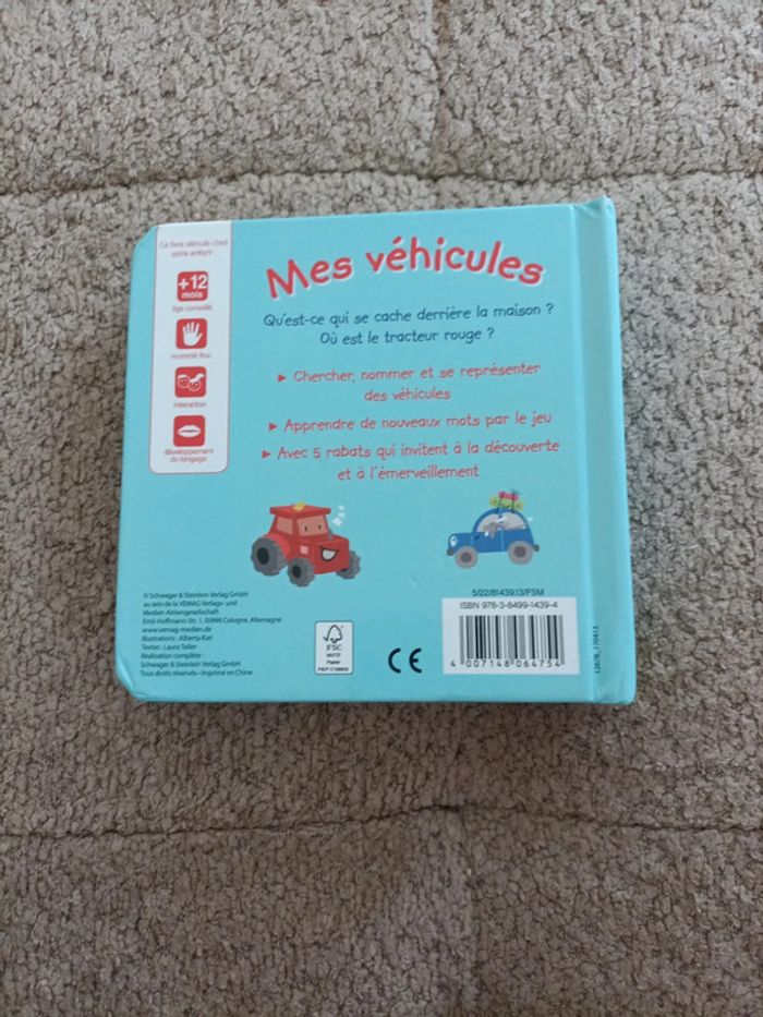 Livre bébé Mes véhicules - photo numéro 2