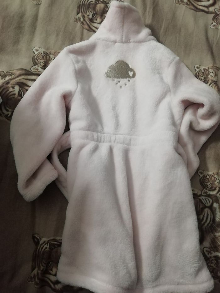 Peignoir rose poudrée 4 ans Verbaudet - photo numéro 2