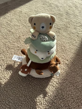 Tour à empiler en tisssus • vertbaudet • collection Green Forest