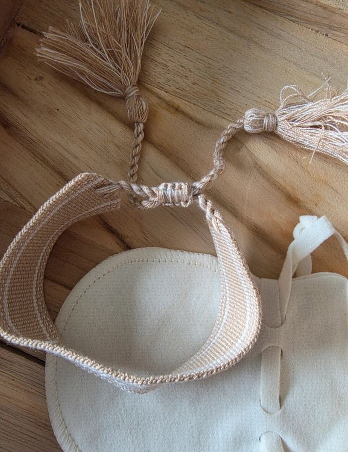 Bracelet Tissu ' Love - photo numéro 3