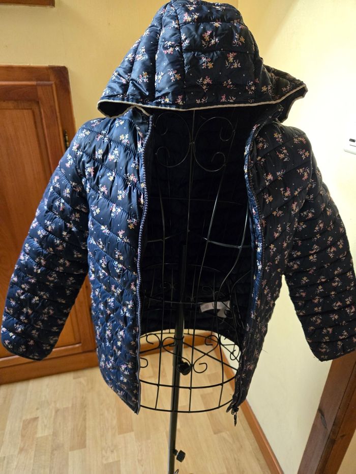 Doudoune fille vert baudet