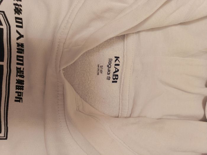 Sweat blanc capuche 16 ans - photo numéro 4