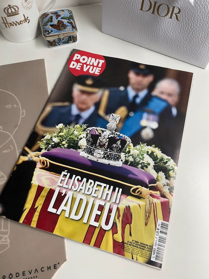 Point de vue magazine - Elizabeth II l’adieu