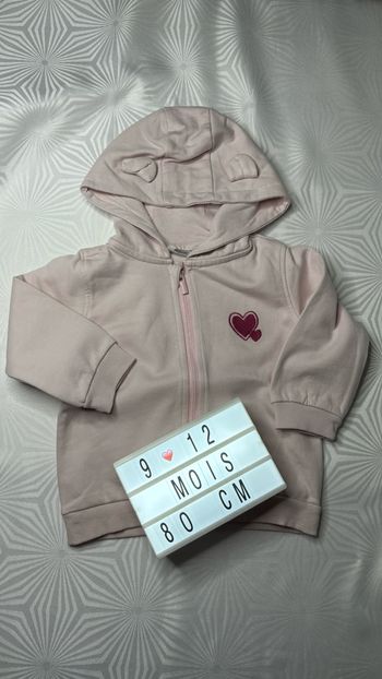 Gilet chaud 9/12 mois ou 80cm