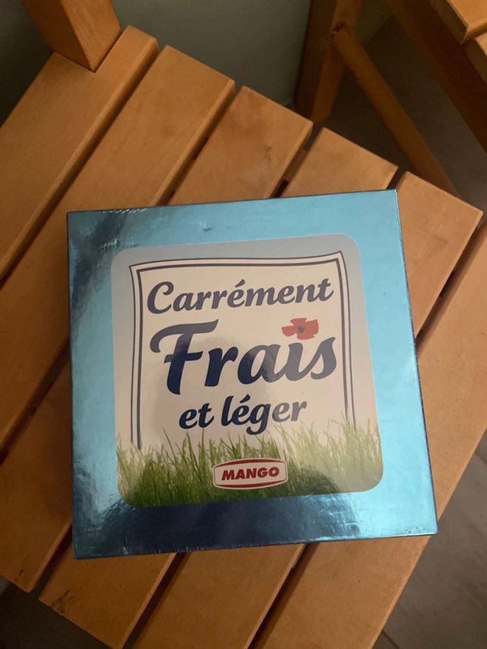Coffret mango carrément frais et léger sous blister