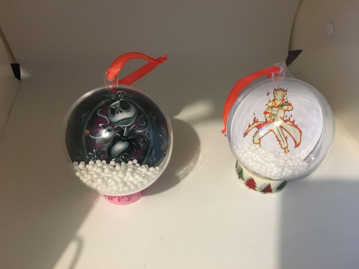 Boule de noël 7 cm - photo numéro 2