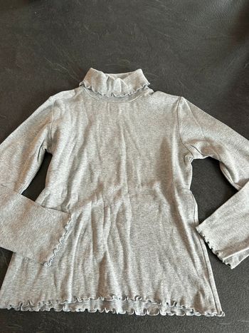 TEE shirt col roulé cyrillus 10 ans