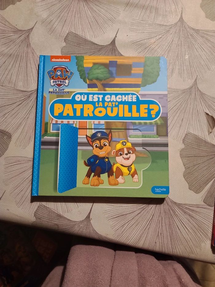 Livre interactif pat patrouille
