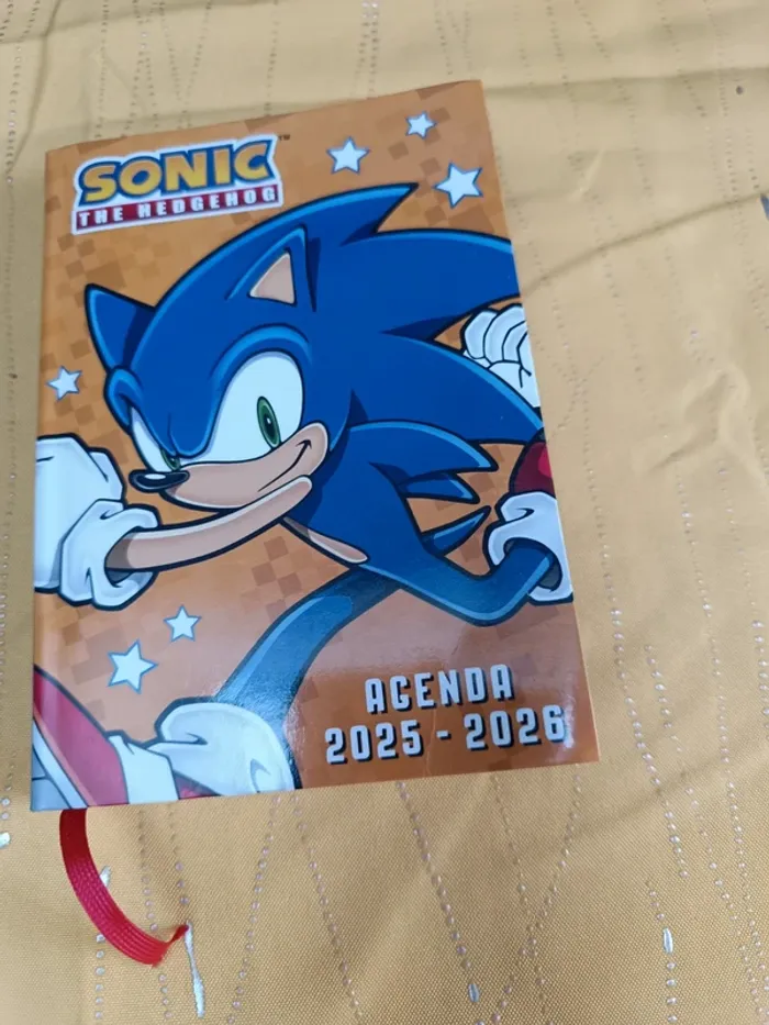 Agenda Sonic 2025-2026 neuf - photo numéro 2