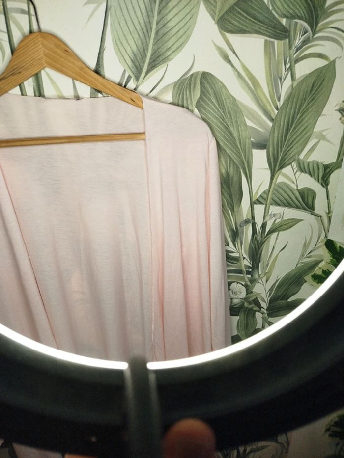 Gilet femme taille 38 40 blanche porte - photo numéro 3