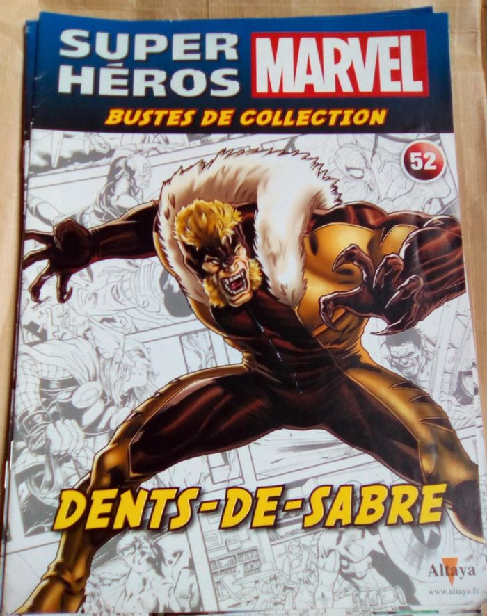 Buste Marvel Dents de sabre - photo numéro 5