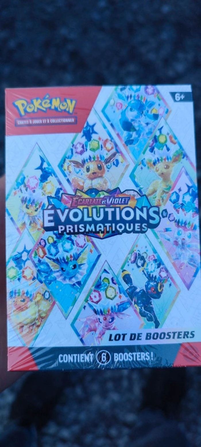 Bundle évolution prismatique pokemon