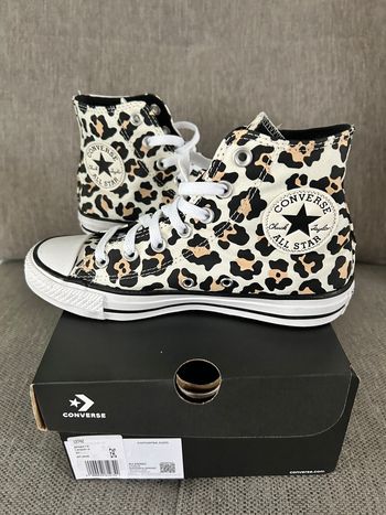 Baskets Converse léopard