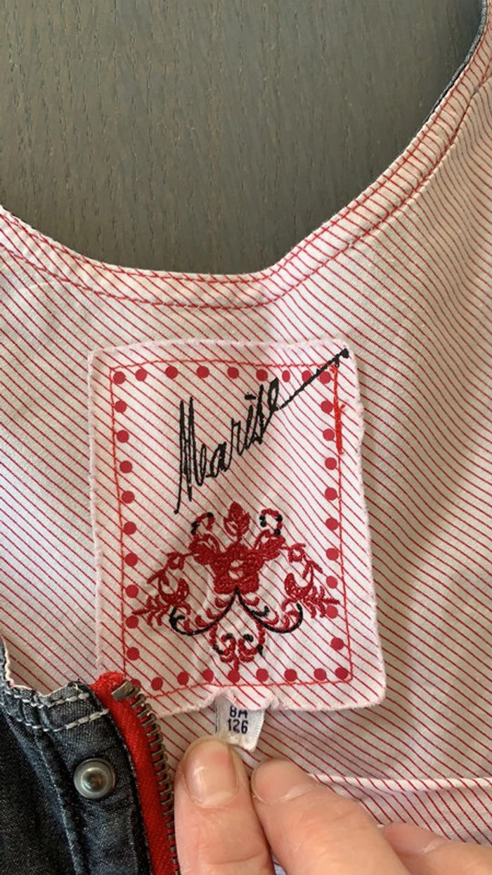 Robe salopette 8 ans Marèse - photo numéro 5