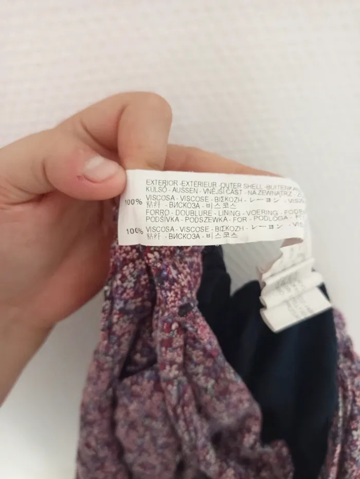 Short d'été fluide a motifs fleurie fille w - photo numéro 7
