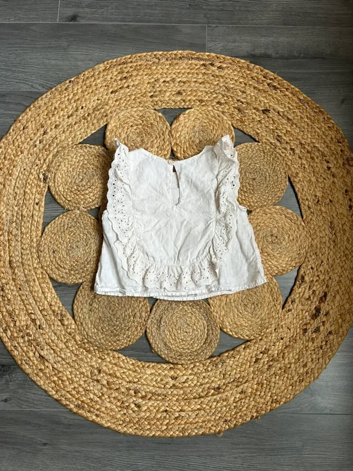 Petit top en lin Zara - photo numéro 2