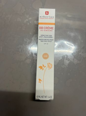 Bb crème doré erborian neuf 