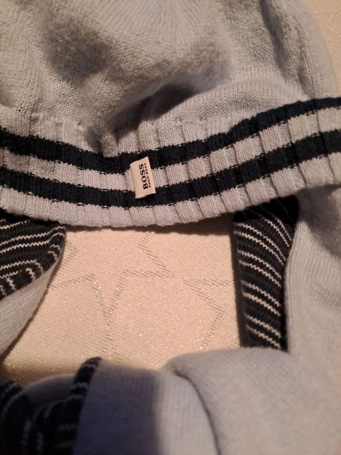 Bonnet et écharpe intégrée 6 mois - photo numéro 4